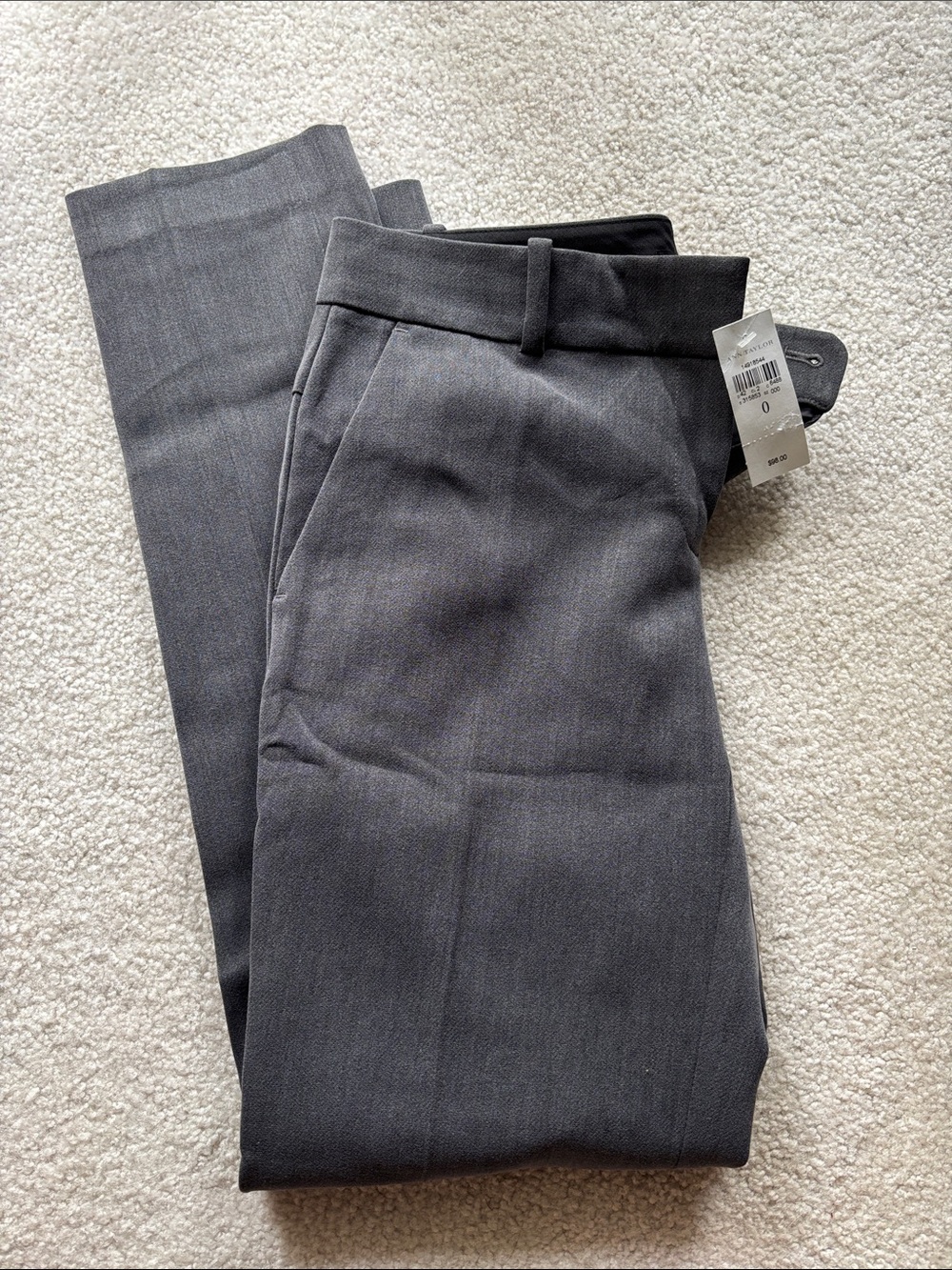 Ann Taylor grey dress pants straight leg
